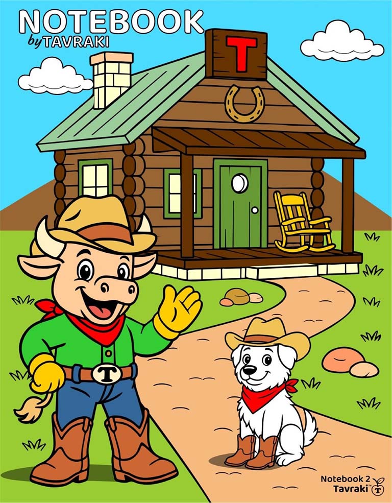 Notebook 2 cover: Home Sweet Prairie